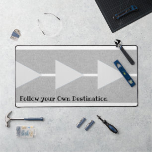 Bureaumat Grijze pijlen volgen bestemming