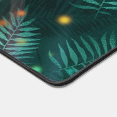 Bureaumat in Hunter Groene bladeren & Stippen (Hoek)