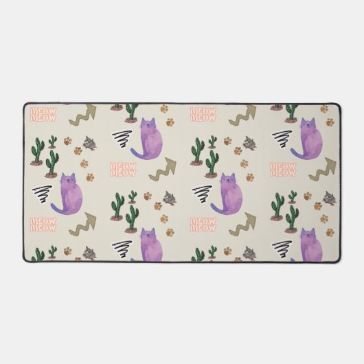 Bureaumat Kat Kitten Meow (Voorkant)