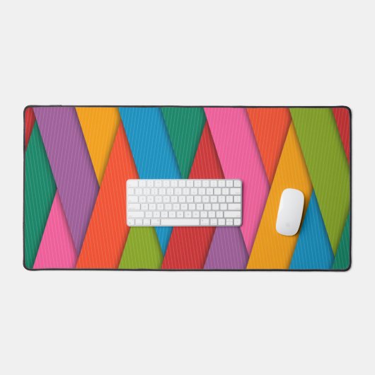 Bureaumat Kleurrijke Kleuren (Keyboard & Muis)