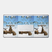 Bureaumat Loodgieter Waterkraan (Keyboard & Muis)