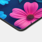 Bureaumat met een reeks bloemen (Hoek)