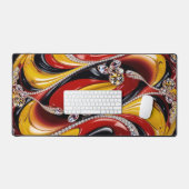 Bureaumat met kleuren van België (Keyboard & Muis)