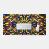 Bureaumat met kleuren van Brazilië (Keyboard & Muis)