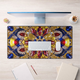Bureaumat met kleuren van Colombia