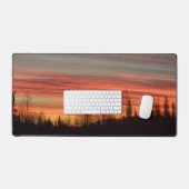 Bureaumat met luchtstrepen (Keyboard & Muis)