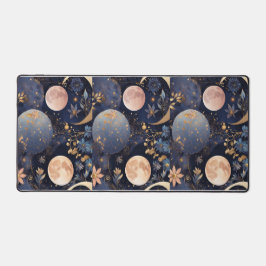 Bureaumat met planeetontwerp