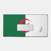 Bureaumat met vlag van Algerije (Keyboard & Muis)
