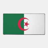 Bureaumat met vlag van Algerije (Voorkant)