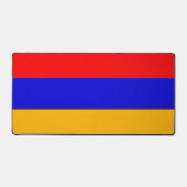 Bureaumat met vlag van Armenië (Voorkant)