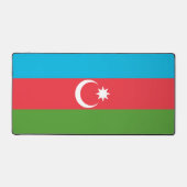Bureaumat met vlag van Azerbeidzjan (Voorkant)