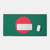 Bureaumat met vlag van Bangladesh (Keyboard & Muis)