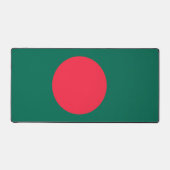 Bureaumat met vlag van Bangladesh (Voorkant)