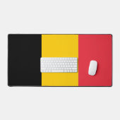 Bureaumat met vlag van België (Keyboard & Muis)
