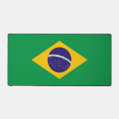 Bureaumat met vlag van Brazilië (Voorkant)