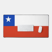 Bureaumat met vlag van Chili (Keyboard & Muis)