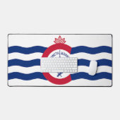 Bureaumat met vlag van Cincinnati, VS (Keyboard & Muis)