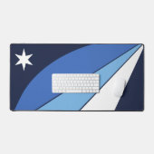Bureaumat met vlag van Columbia City, VS (Keyboard & Muis)