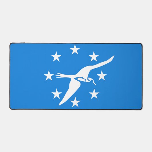 Bureaumat met vlag van Corpus Christi, VS (Voorkant)