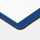 Bureaumat met vlag van de staat West Virginia (Hoek)