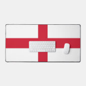 Bureaumat met vlag van Engeland, VK (Keyboard & Muis)