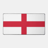 Bureaumat met vlag van Engeland, VK (Voorkant)