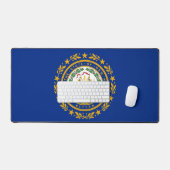 Bureaumat met vlag van New Hampshire, VS (Keyboard & Muis)