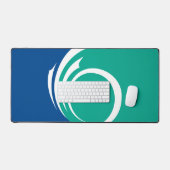 Bureaumat met vlag van Ottawa, Canada (Keyboard & Muis)