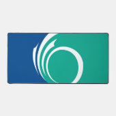 Bureaumat met vlag van Ottawa, Canada (Voorkant)