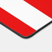 Bureaumat met vlag van Puerto Rico, VS (Hoek)