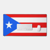 Bureaumat met vlag van Puerto Rico, VS (Keyboard & Muis)