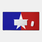 Bureaumat met vlag van San Antonio, VS (Keyboard & Muis)