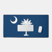 Bureaumat met vlag van South Carolina, VS (Keyboard & Muis)