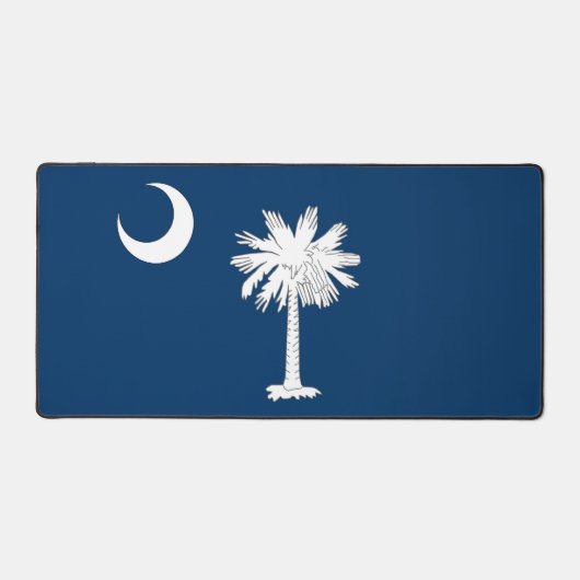 Bureaumat met vlag van South Carolina, VS (Voorkant)