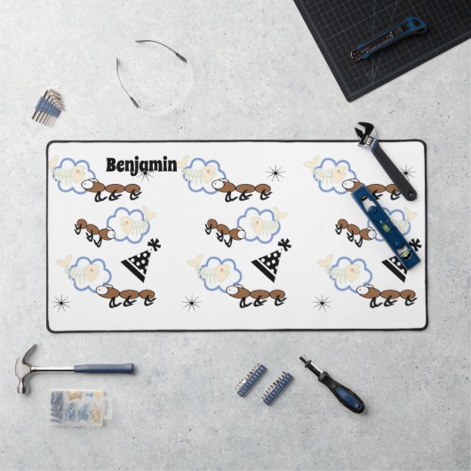 Bureaumat mieren wolken (Werkstation)