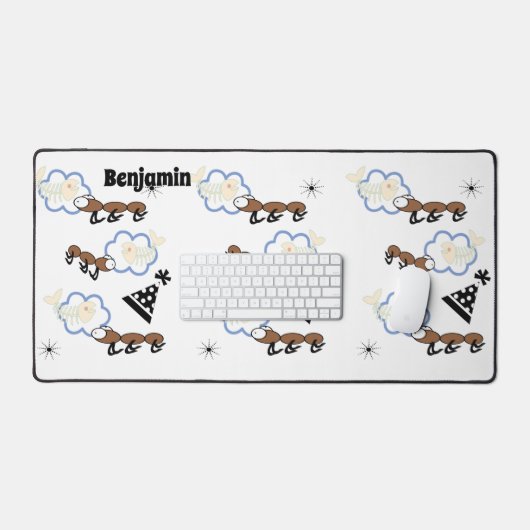 Bureaumat mieren wolken (Keyboard & Muis)