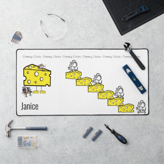 Bureaumat Muis Muizen Kaas (Werkstation)