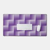 Bureaumat - Ombre Strepen in Uw Kleurkeuze (Keyboard & Muis)