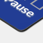 Bureaumat Pauze Blauw (Hoek)