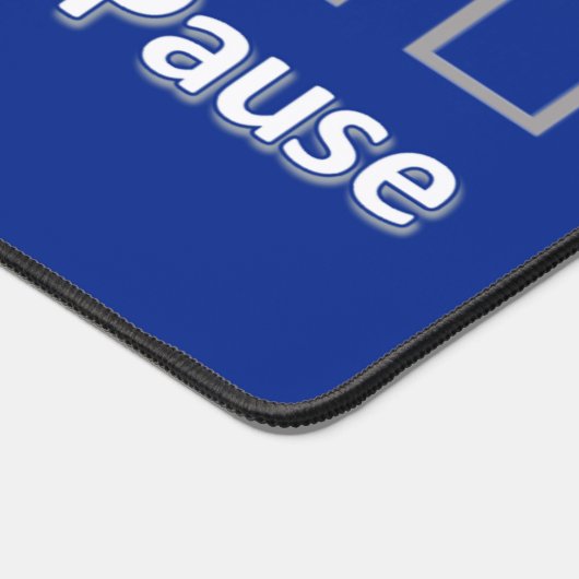 Bureaumat Pauze Blauw (Hoek)