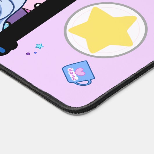 Bureaumat roze (Hoek)