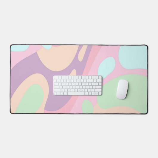 Bureaumat roze pastel (Keyboard & Muis)