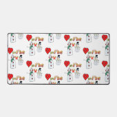 Bureaumat Sneeuwman Hart op Vuur (Voorkant)