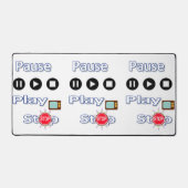 Bureaumat Spelen, Pauze & Stoppen (Voorkant)