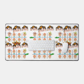 Bureaumat Verschillende gezichten (Keyboard & Muis)