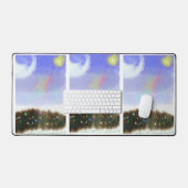 Bureaumat voor lente-douche display (Keyboard & Muis)