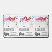 Bureaumat Waar is moeder? (Voorkant)