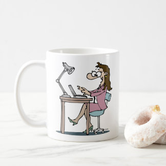 Bureaumedewerker Koffiemok