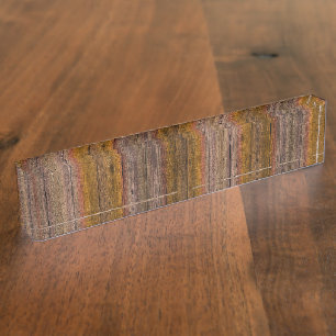 Bureaunaambordjes oud vintage hout naambordje