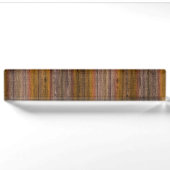 Bureaunaambordjes oud vintage hout naambordje (Voorkant)